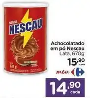Carrefour Nescau - achocolatado em pó oferta