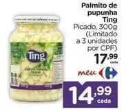 Carrefour Ting - palmito de pupunha oferta