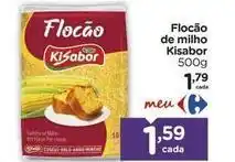 Carrefour Kisabor - flocão de milho oferta