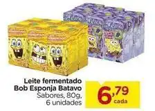Carrefour Batavo - leite fermentado bob esponja oferta
