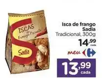 Carrefour Sadia - isca de frango oferta
