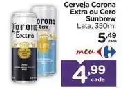 Carrefour Corona - cerveja extra ou cero oferta