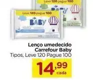Carrefour Carrefour - lenço umedecido baby oferta