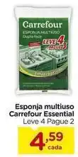 Carrefour Carrefour - esponja multiuso essential oferta