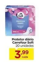 Carrefour Carrefour - protetor diário soft oferta