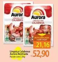 Aurora - linguiça calabresa