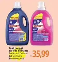 Atacadão Brilhante - lava roupas líquido oferta