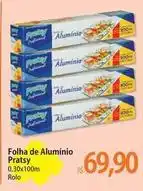 Atacadão Pratsy - folha de aluminio oferta