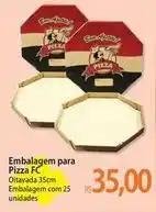 Atacadão Fc - embalagem para pizza fc oferta