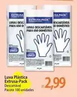 Atacadão Di - luva plástica oferta