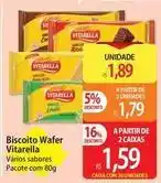 Atacadão Vitarella - biscoito wafer oferta