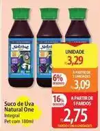 Atacadão Natural one - suco de uva oferta