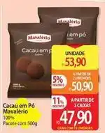 Mavalério - cacau em pó
