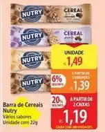 Atacadão Nutry - barra de cereais oferta