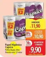 Atacadão Caprice - papel higiênico oferta