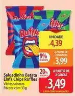 Atacadão Elma - salgadinho batata chips ruffles oferta
