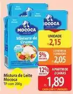Atacadão Mococa - mistura de leite oferta