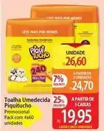 Atacadão Piquitucho - toalha umedecida oferta