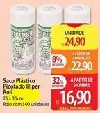 Atacadão Hiper - saco plástico picotado hiper oferta