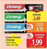 Atacadão Close up - creme dental oferta