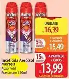 Atacadão Mortein - inseticida aerossol oferta