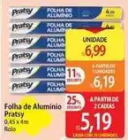 Atacadão Pratsy - polha de aluminio oferta
