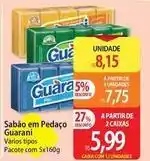 Atacadão Guaraná - sabão em pedaço oferta