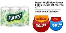 Tonin Superatacado Fancy - papel higiênico folha dupla 30 metros oferta