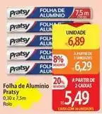 Atacadão Pratsy - folha de aluminio oferta