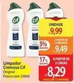 Atacadão Cif - limpador cremoso oferta