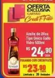 Max Atacadista Gallo - azeite de oliva tipo unico oferta