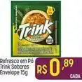 Muffato Sabores - refresco em pó trink sabores envelope oferta