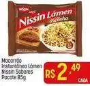Muffato Nissin - macarrão instantâneo lamen sabores pacote oferta