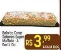 Muffato Sabores - bolo de corte sabores super muffato a partir oferta