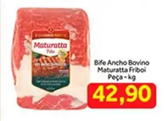Shibata Supermercados Bife Ancho Bovino Maturatta Friboi peca 1kg oferta