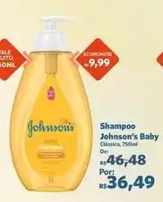 Sam's Club Johnson's - shampoo baby oferta