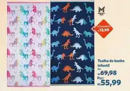 Sam's Club De - toalha de banho infantil oferta