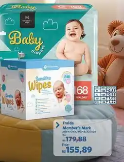Sam's Club Baby - fralda oferta