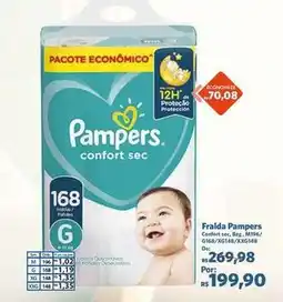 Sam's Club Pampers - fralda oferta