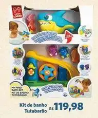Sam's Club First - kit de banho tutubarao oferta