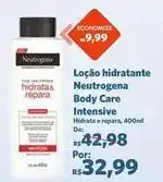 Sam's Club Neutrogena - loção hidratante body care intensive oferta