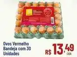 Max Atacadista Ovos vermelho bandeja com 30 oferta