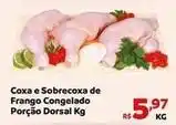Max Atacadista De - coxa e sobrecoxa de frango congelado porção dorsal oferta