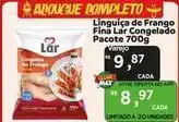 Max Atacadista Lar - linguiça de frango fina congelado oferta