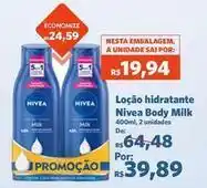 Nivea - loção hidratante body milk