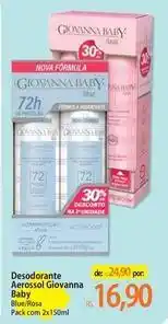 Atacadão Giovanna baby - desodorante aerossol oferta