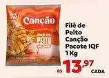 Max Atacadista Canção - filé de peito pacote iqf oferta
