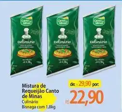 Atacadão Canto de minas - mistura de requeijão oferta