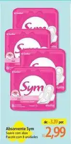 Atacadão Sym - absorvente oferta