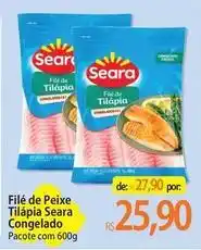 Atacadão Seara - filé de peixe tilápia oferta